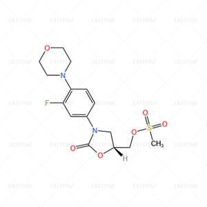 (R) - [3- (3-fluoro-4-morpholinophényl) -2-oxo-5oxazolidinyl] méthylyloslfonate de méthyle